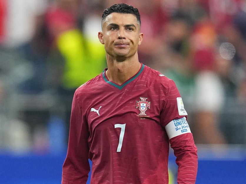 Cristiano Ronaldo v drese Portugalska.