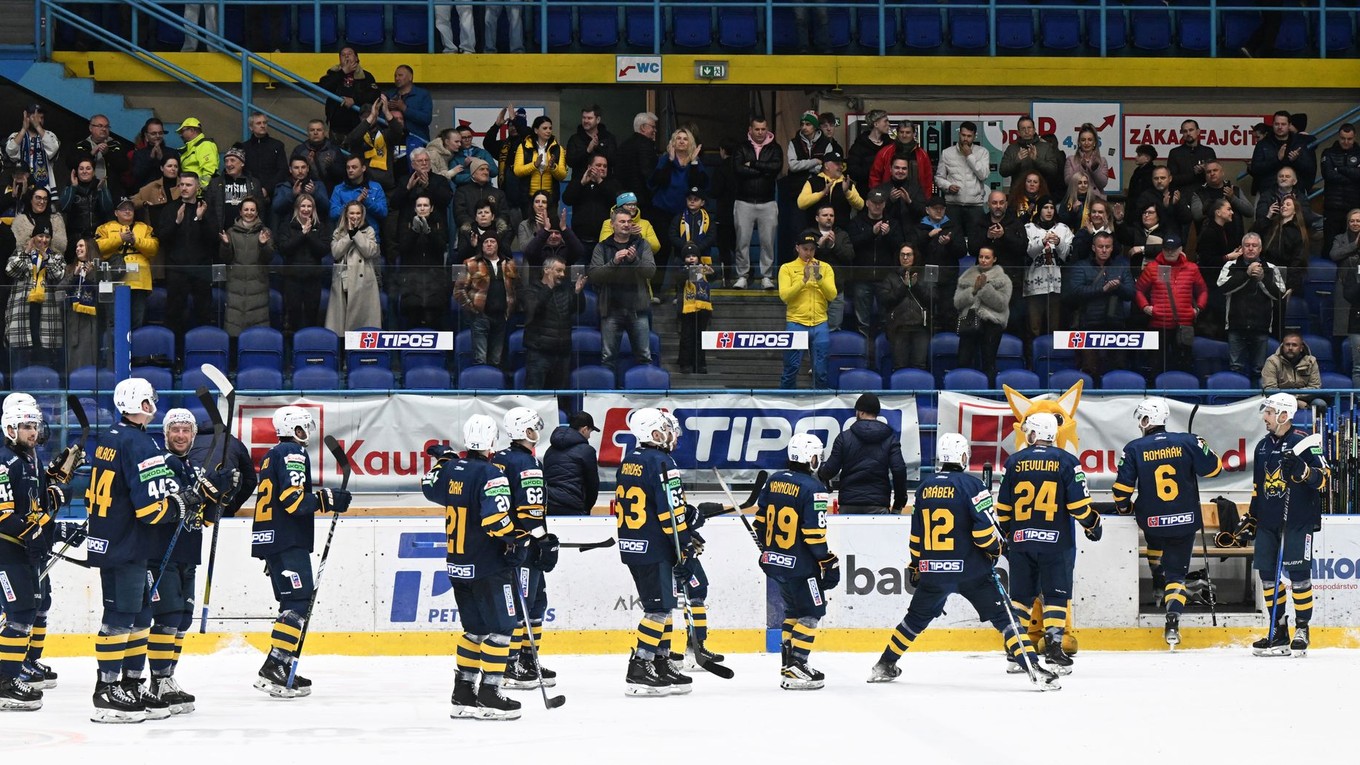 Hokejisti Spišskej Novej Vsi.