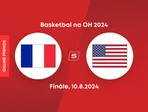 Francúzsko - USA: ONLINE prenos z finále basketbalu na OH 2024 v Paríži.