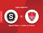 AC Sparta Praha - Stade Brest: ONLINE prenos zo zápasu 4. kola ligovej fázy Ligy majstrov.