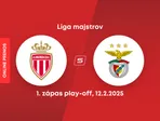 AS Monaco - Benfica Lisabon: ONLINE prenos zo zápasu play-off Ligy majstrov. 