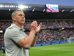 Tréner Slovenska Jaroslav Kentoš po zápase Slovensko - Taliansko na ME hráčov do 21 rokov.