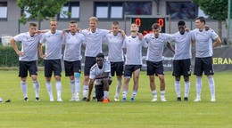 Futbalisti OFK Baník Lehota pod Vtáčnikom.