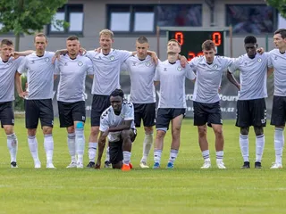 Futbalisti OFK Baník Lehota pod Vtáčnikom.