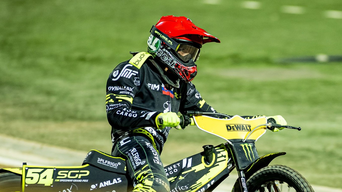 Slovenský reprezentant v plochej dráhe Martin Vaculík.