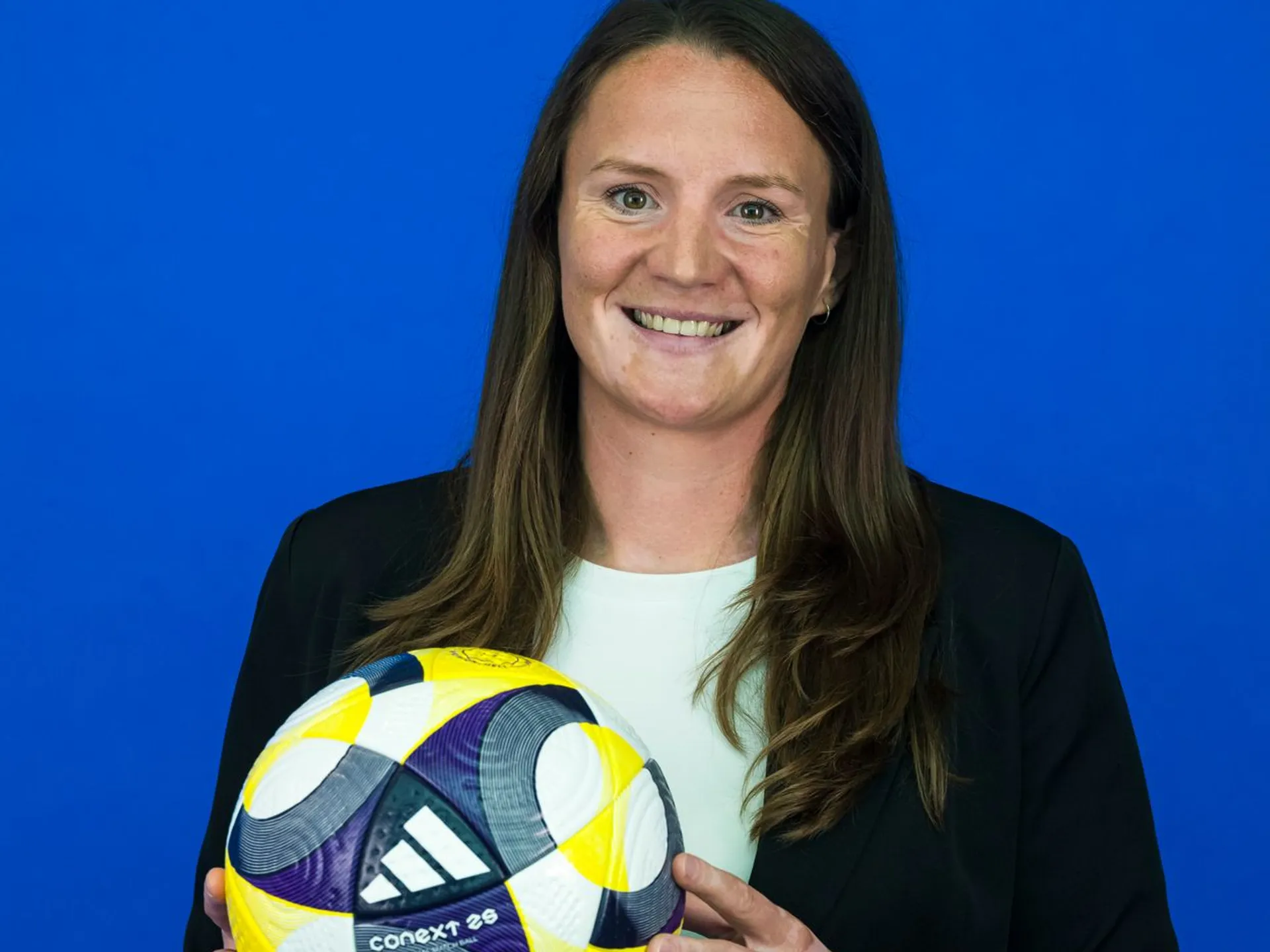 ZURICH, SWITZERLAND - SEPTEMBER 03: Portrait Session during the FIFA Women's Football Regional Workshop Europe at the Home of FIFA on September 03, 2025 in Zurich, Switzerland. (Photo by Marcio Machado/FIFA)


- Football
- Sport
- FIFA