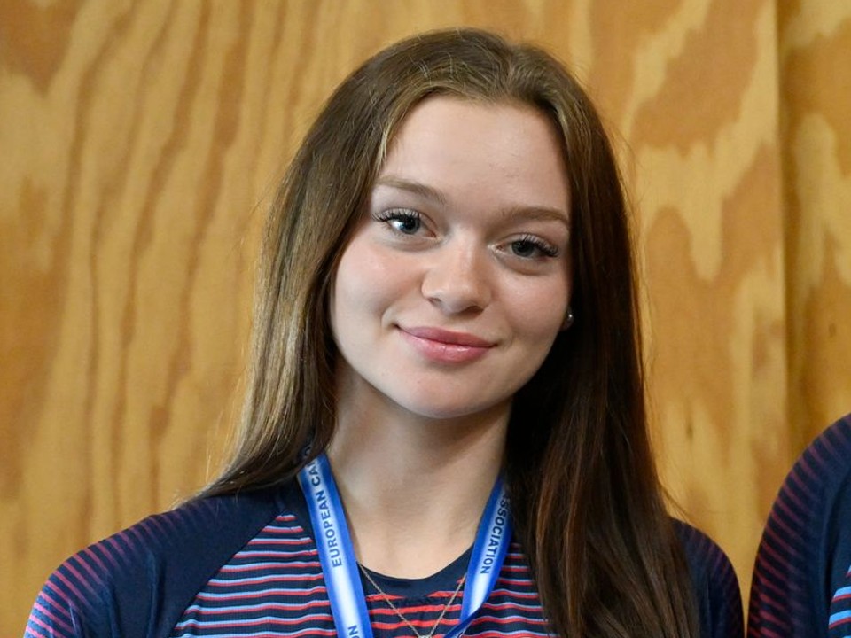 Na snímke zlatá juniorská medailistka v kategórii K1 z nedávnych ME juniorov a jazdcov do 23 rokov Karolína Abrahámová.
