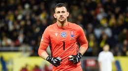 Slovenský brankár Martin Dúbravka.