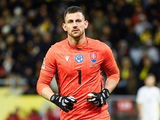 Slovenský brankár Martin Dúbravka.