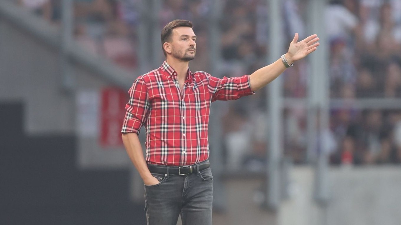 Slovenský tréner Michal Gašparík z Górniku Zabrze.