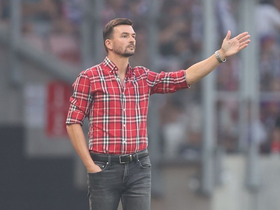 Slovenský tréner Michal Gašparík z Górniku Zabrze.
