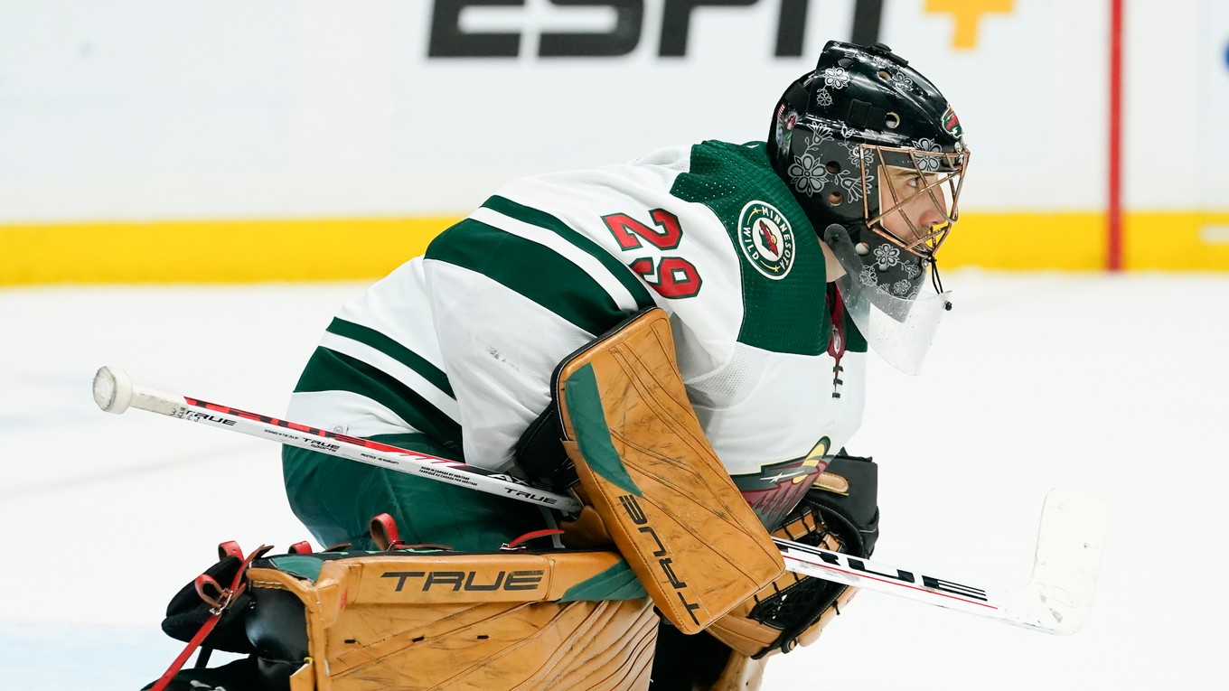 Marc-André Fleury v drese Minnesoty Wild.