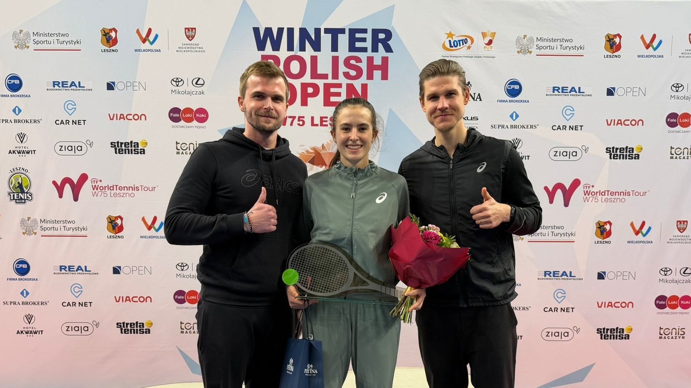 Mia Pohánková s titulom z turnaja v poľskom Leszne.