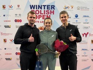 Mia Pohánková s titulom z turnaja v poľskom Leszne.