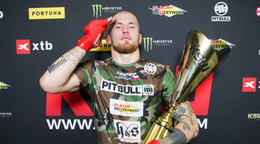 Dominik Humburger po výhre na turnaji KSW 79.