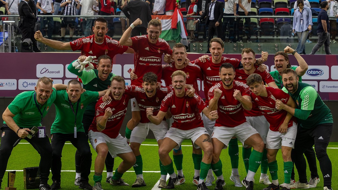Reprezentanti Maďarska na MS v malom futbale 2025. 