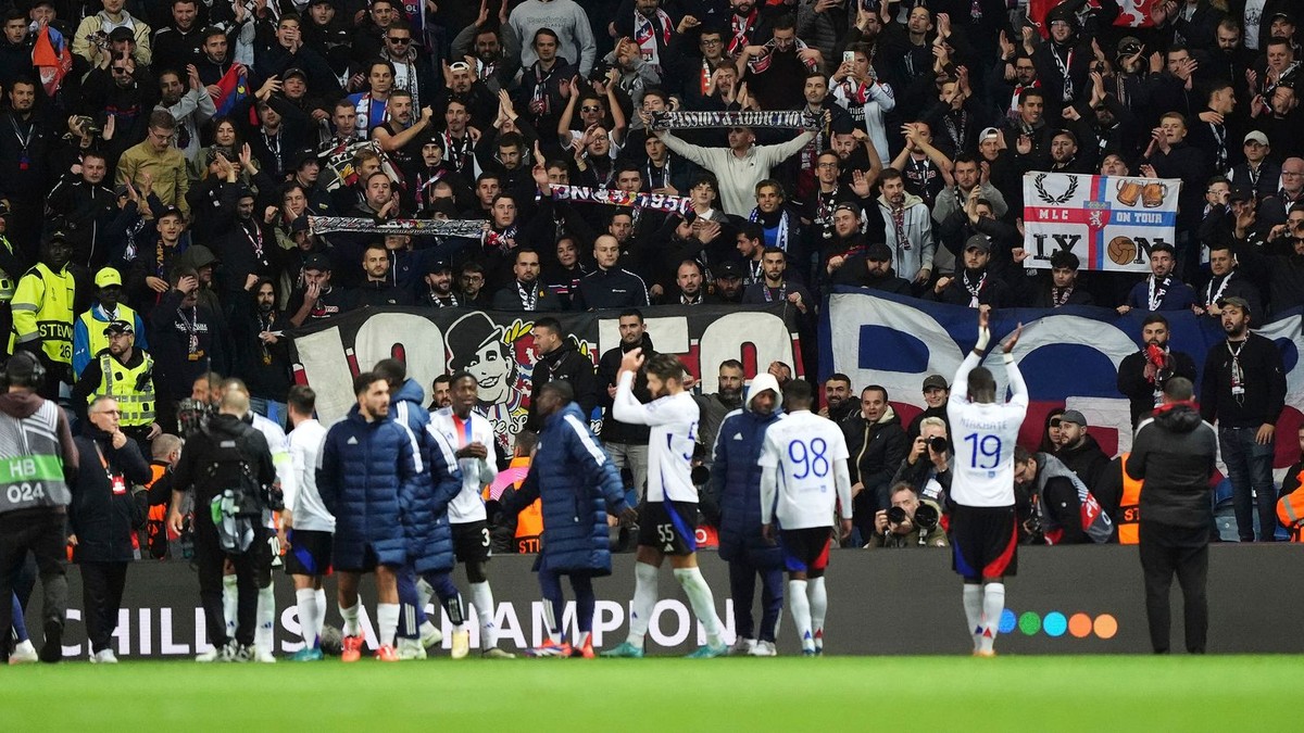 Futbalisti Olympique Lyon.