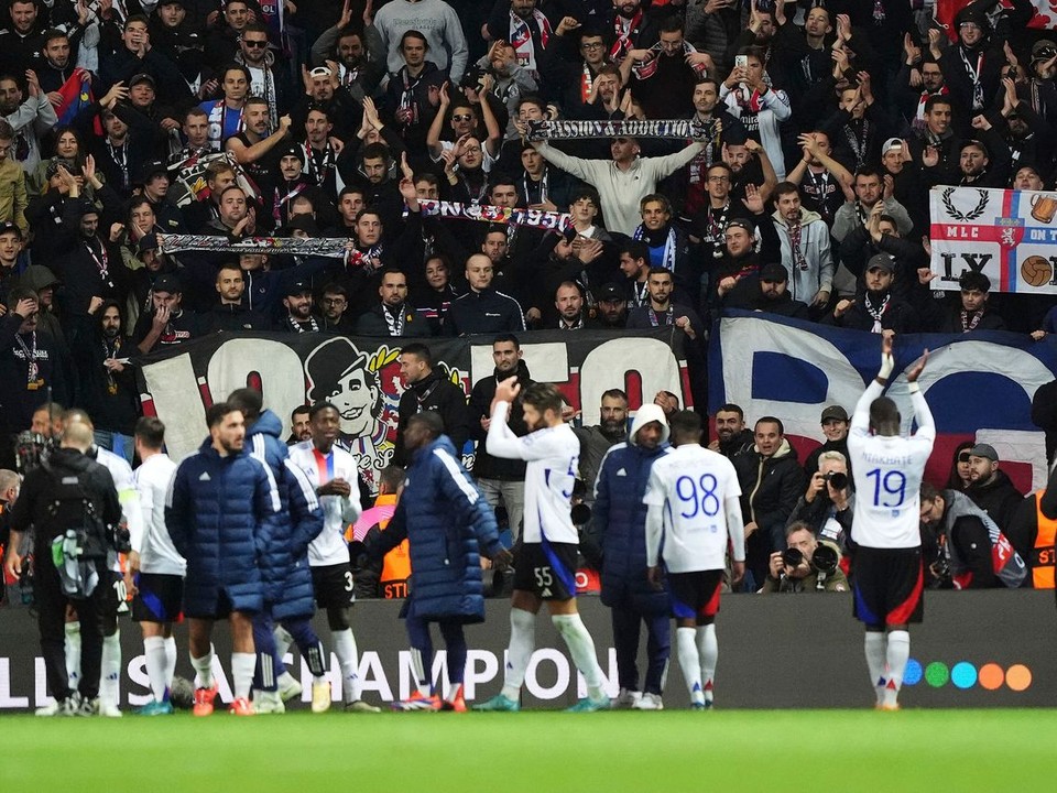 Futbalisti Olympique Lyon.