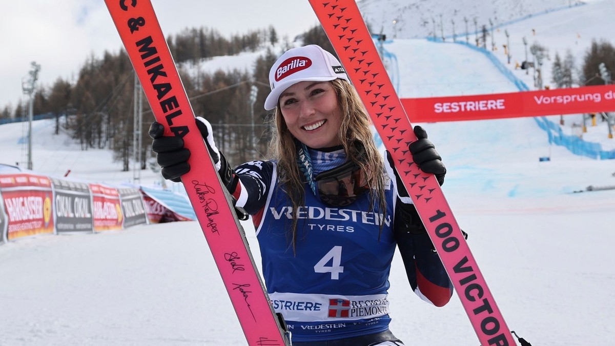 Mikaela Shiffrinová dosiahla 100. víťazstvom vo Svetovom pohári.