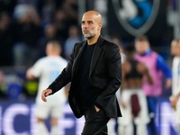 Tréner Manchestru City Pep Guardiola.