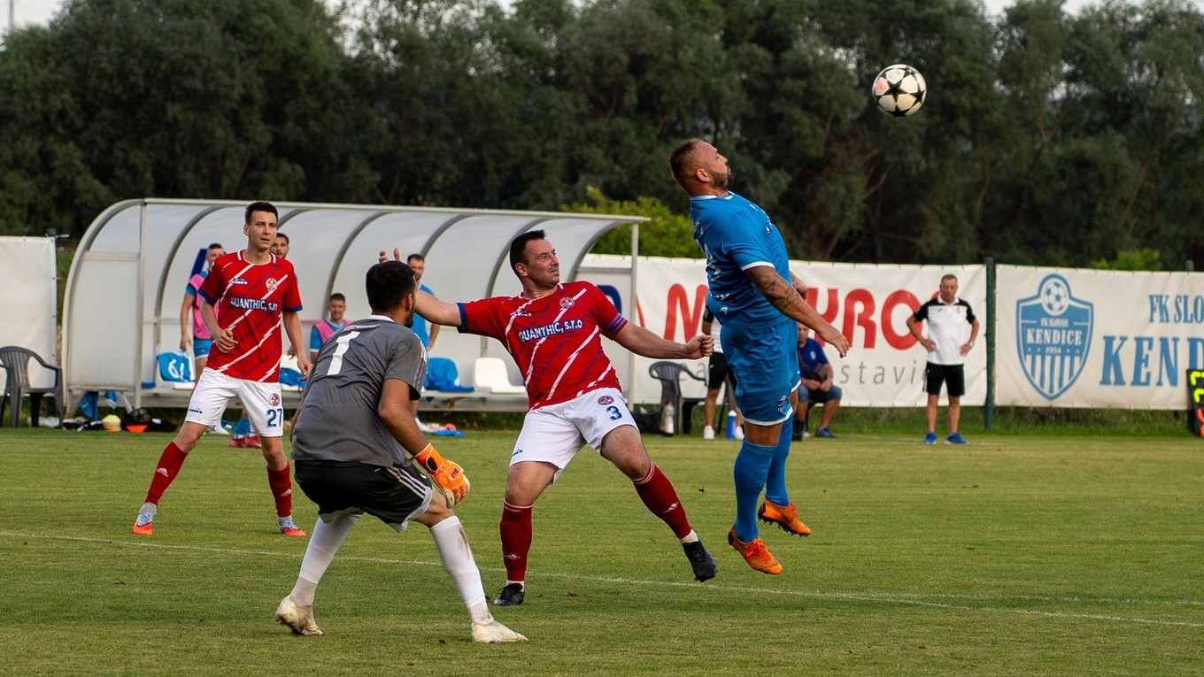 Peter Bašista (vpravo) patrí k oporám Kendíc.