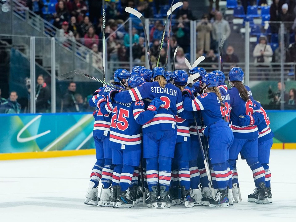 Americké hokejistky.