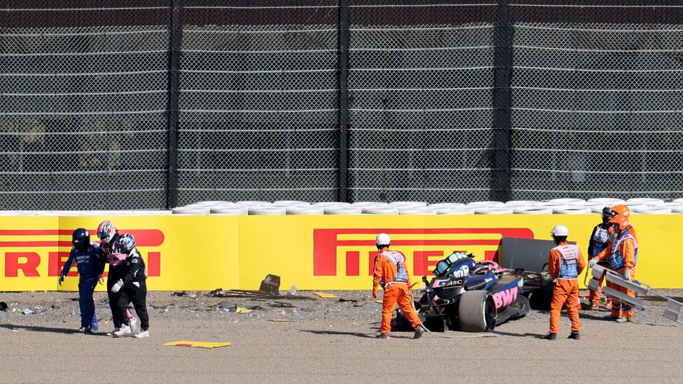 Nehoda Doohana počas tréningu v Japonsku