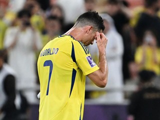 Cristiano Ronaldo v drese Al-Nassr FC.