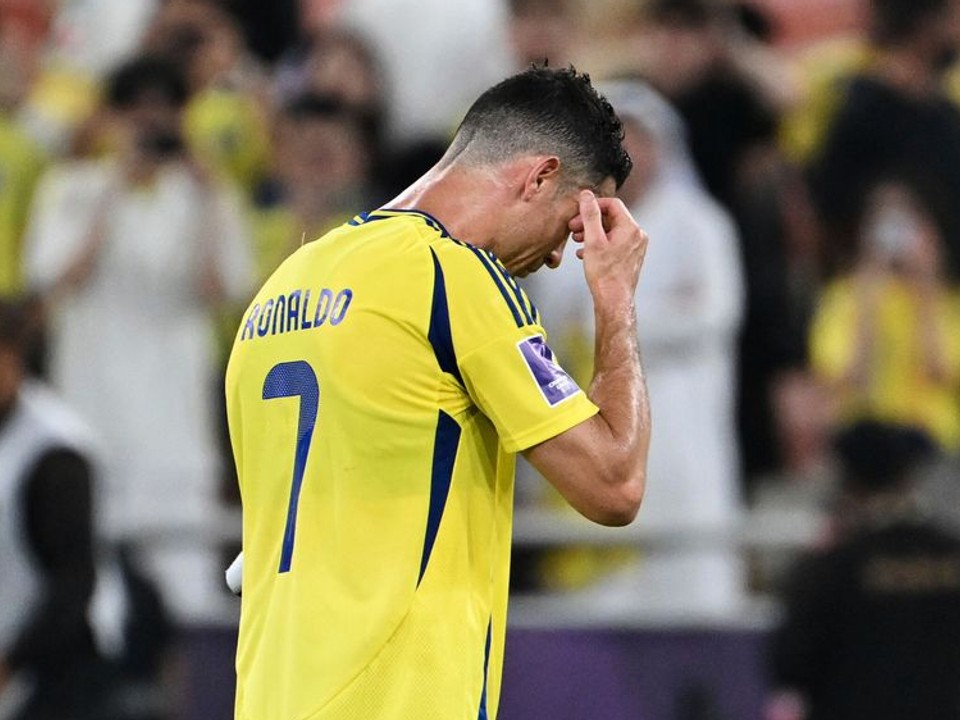 Cristiano Ronaldo v drese Al-Nassr FC.
