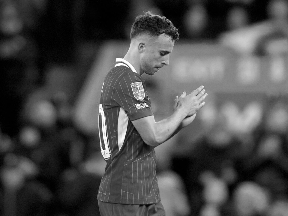 Diogo Jota v drese Liverpool FC. 