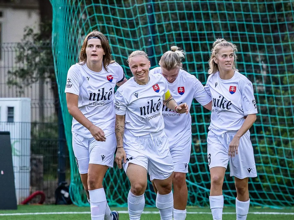 Slovenské reprezentantky v malom futbale.