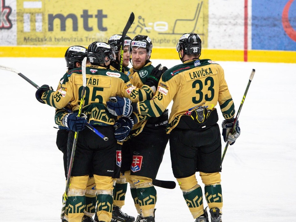 Hokejisti HK Levice.