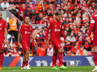 Futbalisti Liverpool FC.