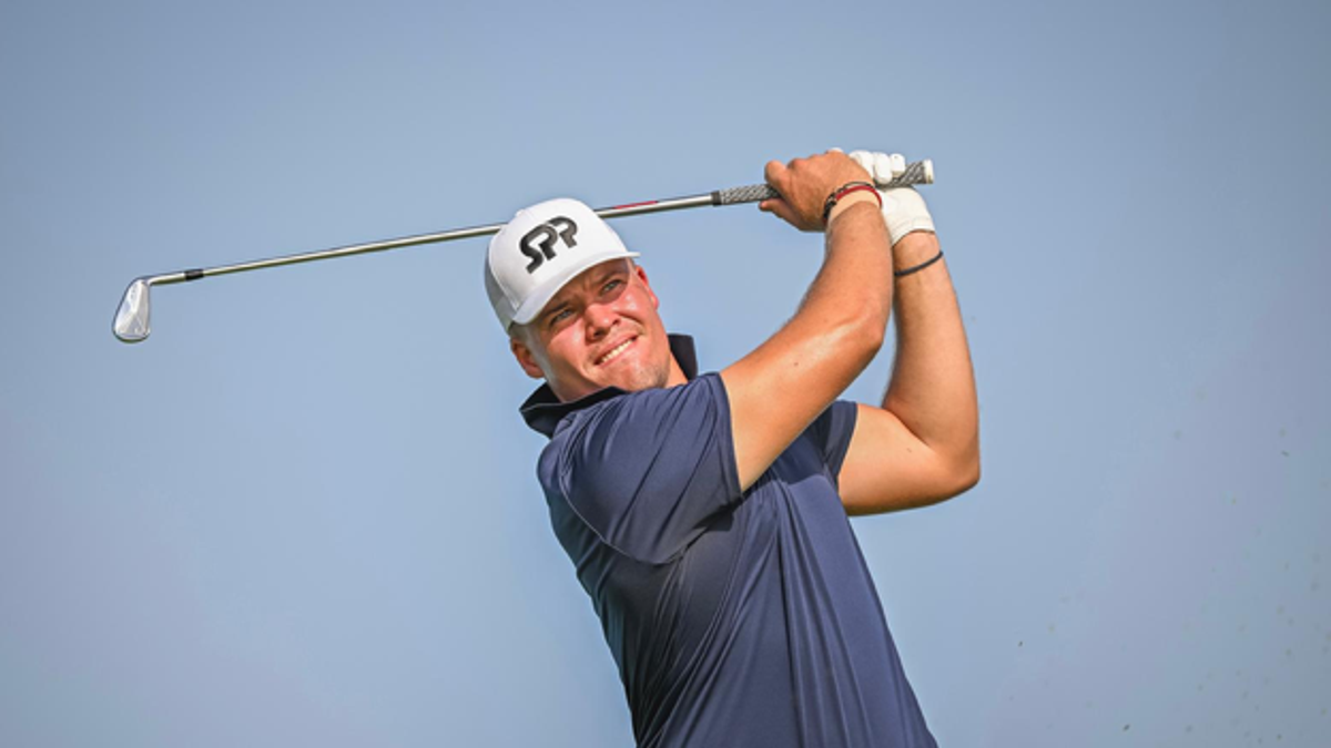 Slovenský golfista Tadeáš Teťák. 