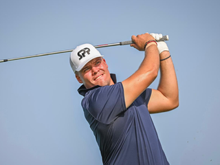 Slovenský golfista Tadeáš Teťák. 