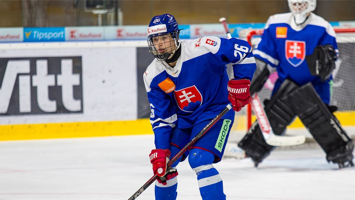 Slovenskí hokejisti do 18 rokov.