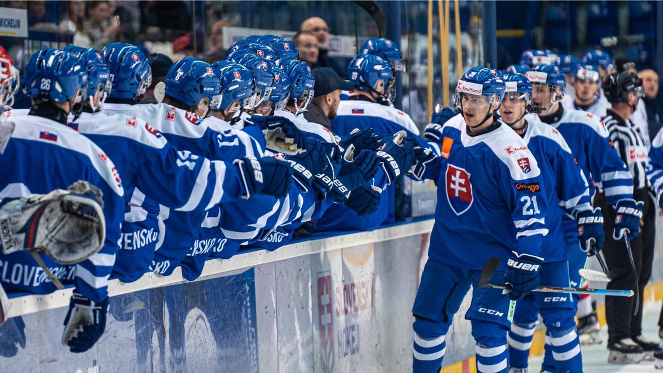 Slovenskí hokejisti do 20 rokov