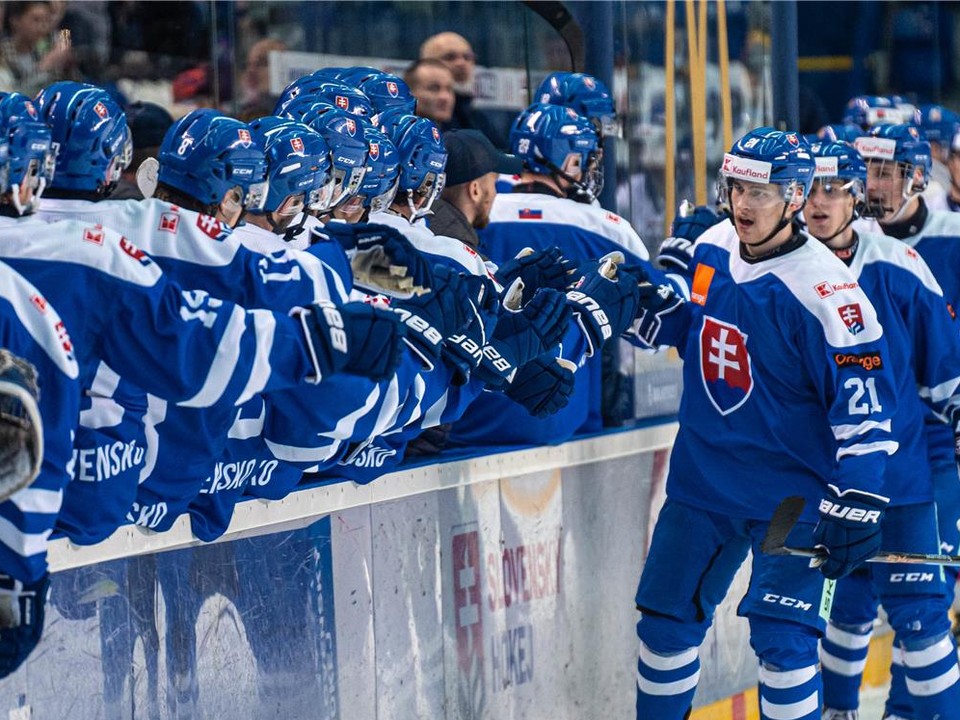 Slovenskí hokejisti do 20 rokov