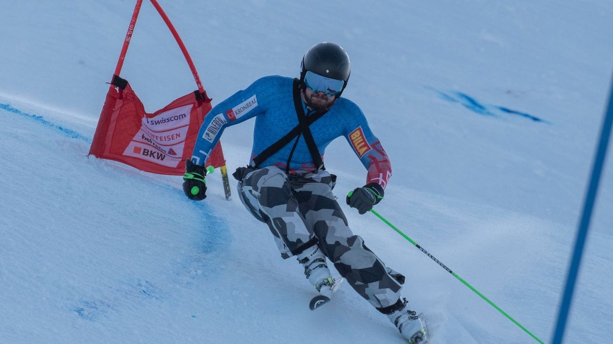 Slovenský reprezentant v zjazdovom lyžovaní Matej Prieložný.