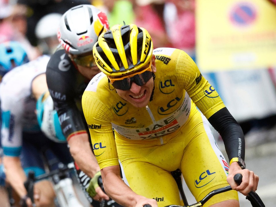 Tadej Pogačar na Tour de France 2025.