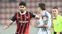 Momentka zo zápasu Trnava - Podbrezová.