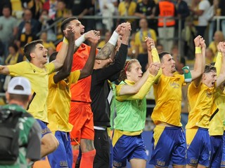 Futbalisti FC DAC 1904 Dunajská Streda.