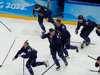 Hokejisti Fínska triumfovali na ZOH 2022 v Pekingu.