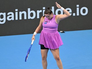 Slovenská tenistka Viktória Hrunčáková. 
