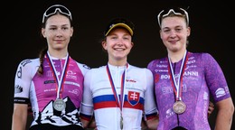 Viktória Chladoňová sa prvýkrát stala majsterkou Slovenska v pretekoch s hromadným štartom.