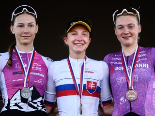 Viktória Chladoňová sa prvýkrát stala majsterkou Slovenska v pretekoch s hromadným štartom.