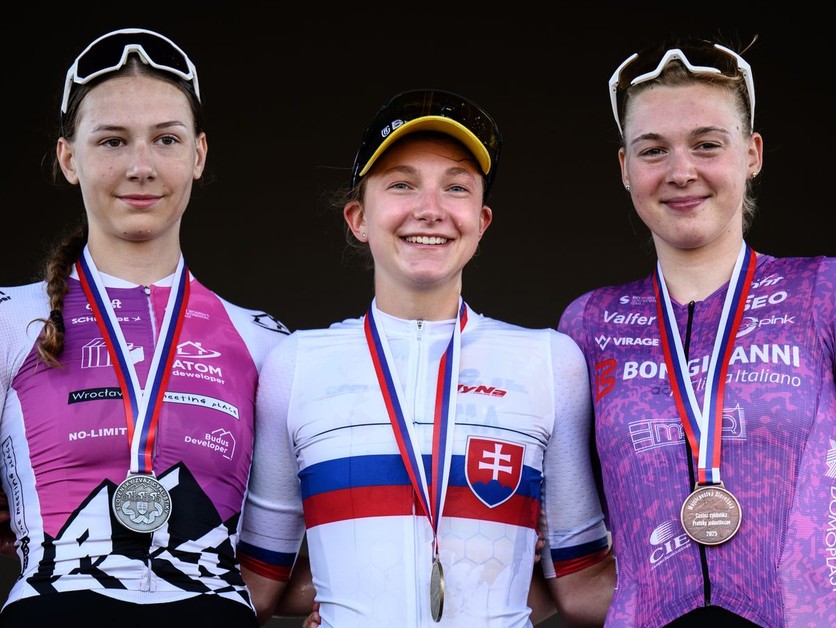 Viktória Chladoňová sa prvýkrát stala majsterkou Slovenska v pretekoch s hromadným štartom.