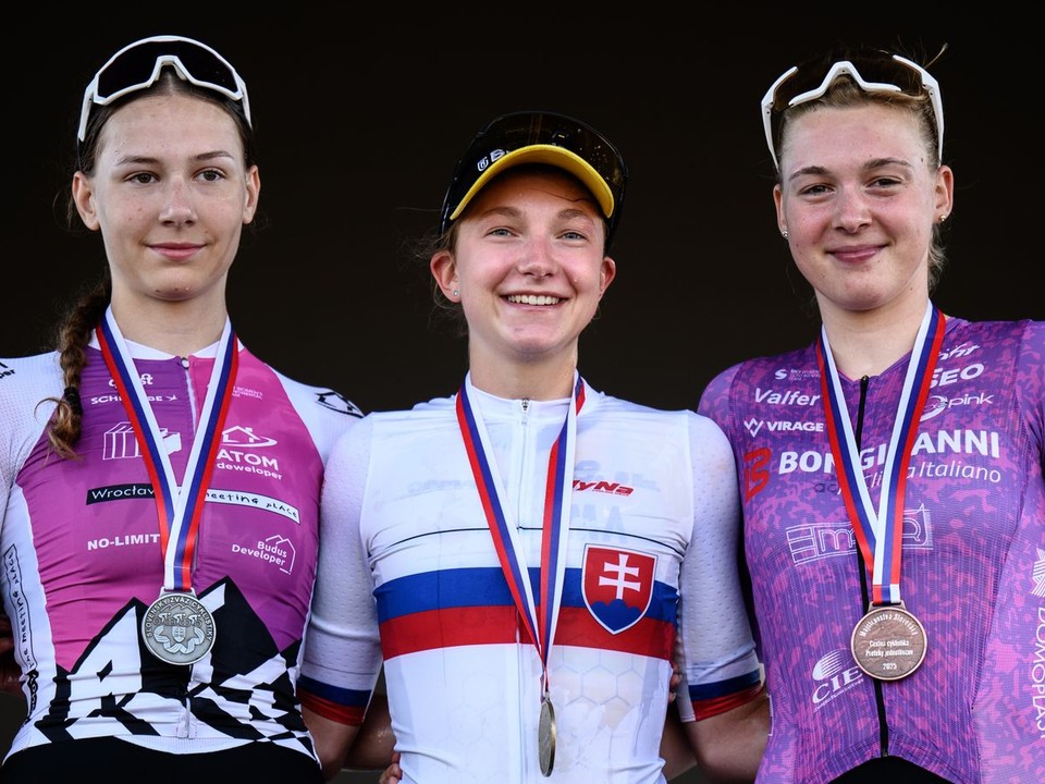 Viktória Chladoňová sa prvýkrát stala majsterkou Slovenska v pretekoch s hromadným štartom.