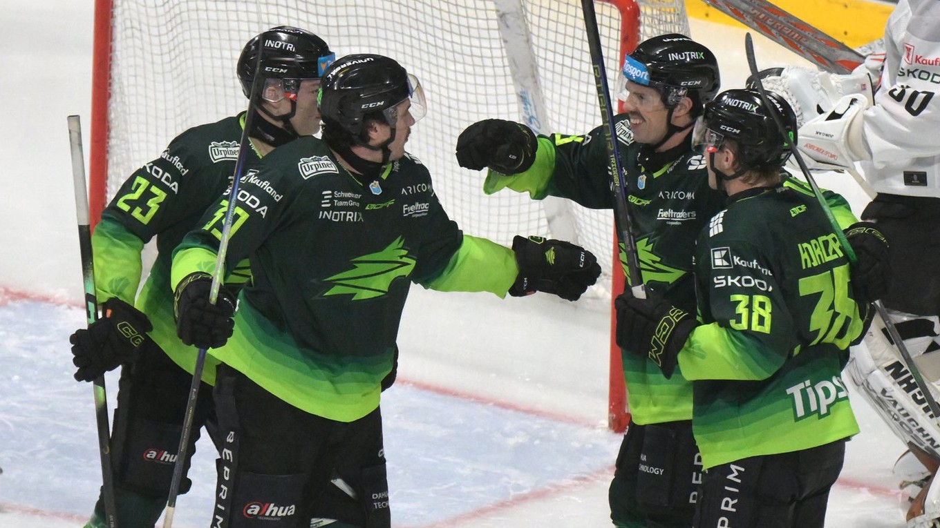 Gólová radosť hráčov Žiliny