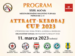 Pozvánka na turnaj U 11 ATTRACT Kerobaj 2023